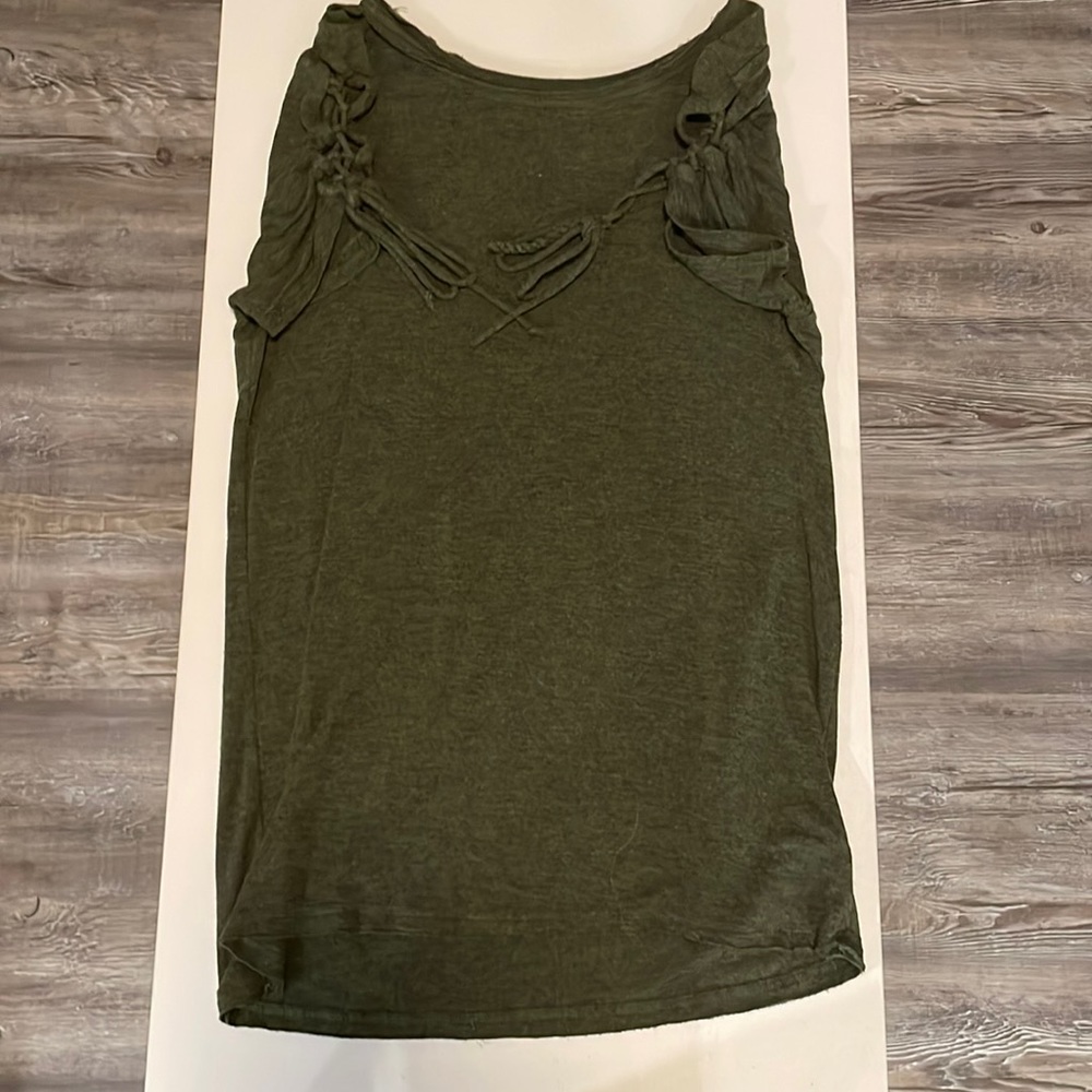 Aerie shirt with tie sleeves